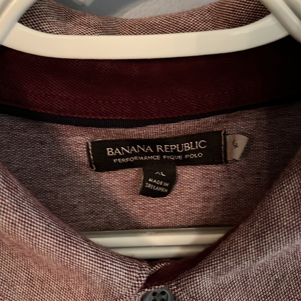 BUNDLE  2 Banana Republic XL golf polos - Picture 3 of 4